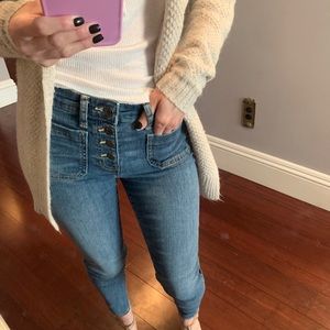 Gap butterfly zip legging jeans 🦋